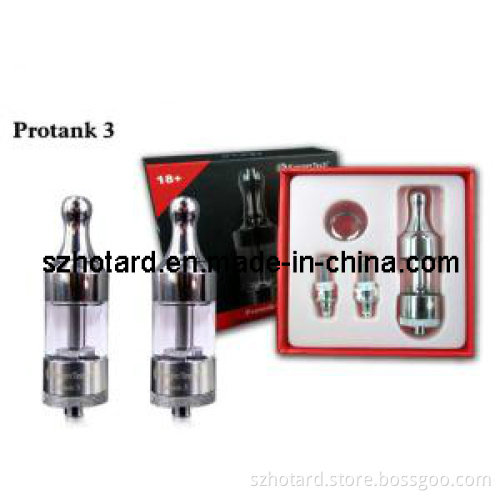 Kanger Pyrex Glass Protank 3 Kit Dual Coil with Only Clear Color